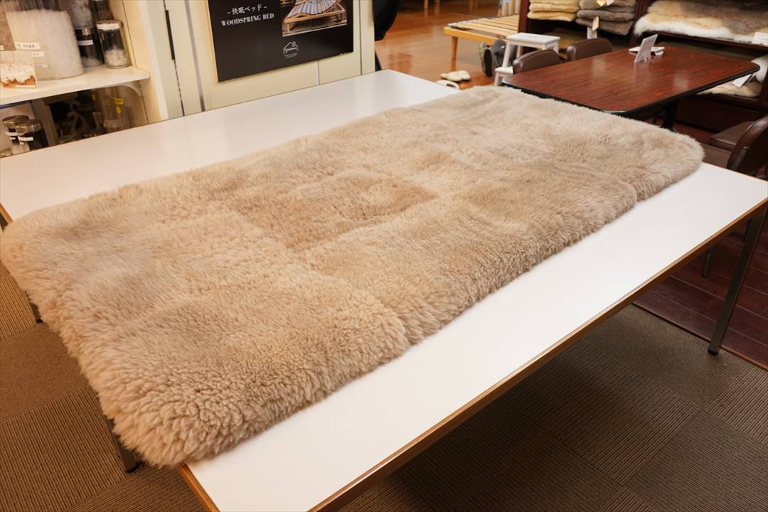 長毛ムートンシーツ55～75ｍｍ　シングル②