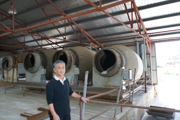 塩漬け加工のミキサー機