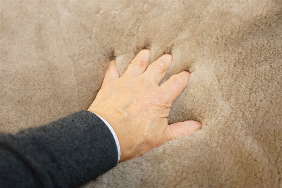 高品質ムートンシーツ28ｍｍ③