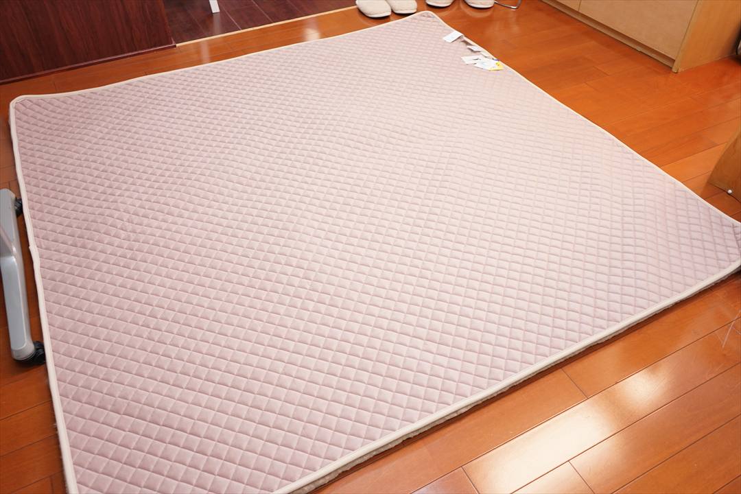 敷物ムートンラグカーペット28ｍｍ200ｘ200ｃｍ②